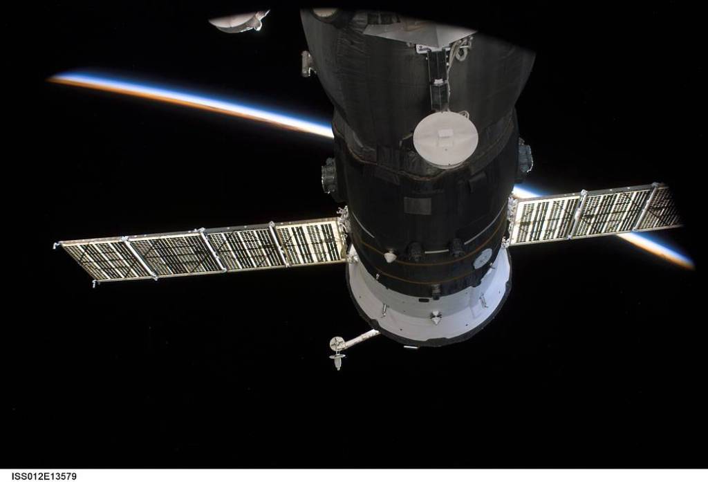 Russian Cargo Craft Docks to Station