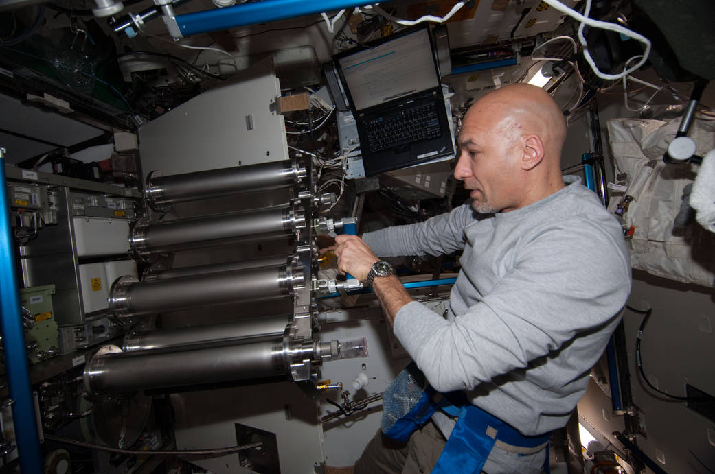 Astronaut Luca Parmitano
