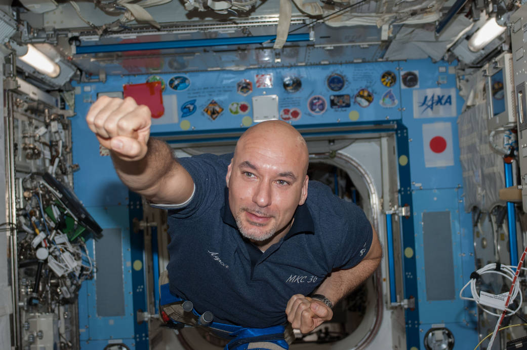 European Space Agency astronaut Luca Parmitano