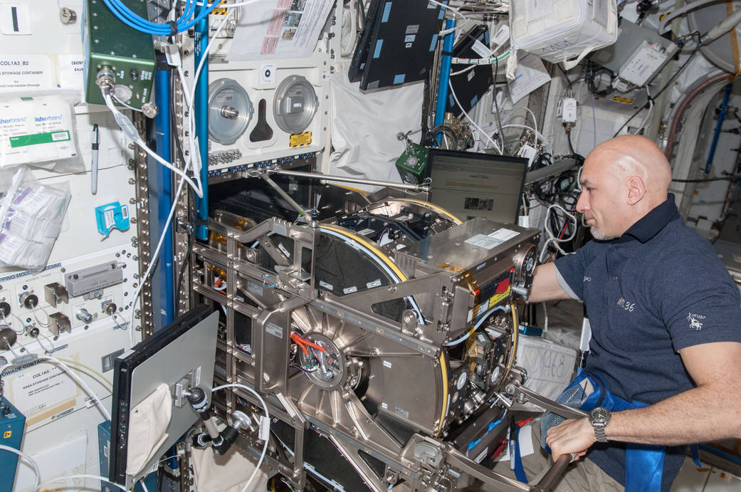 European Space Agency astronaut Luca Parmitano