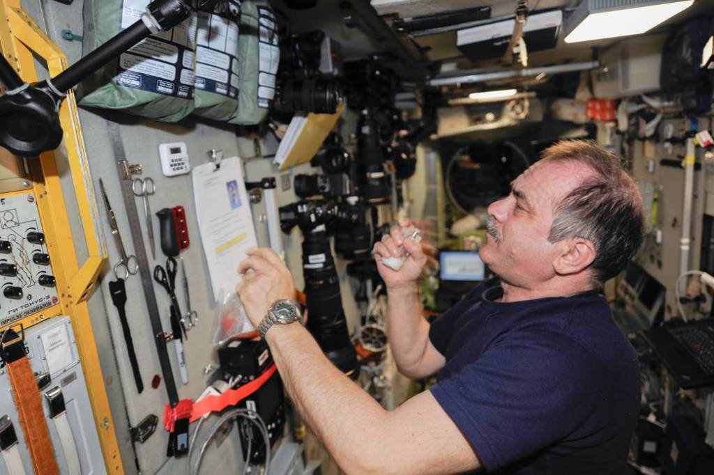 Russian cosmonaut Pavel Vinogradov