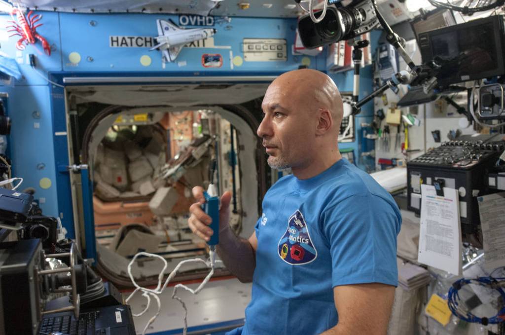 European Space Agency astronaut Luca Parmitano