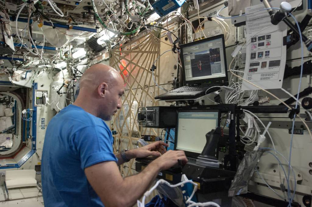 European Space Agency astronaut Luca Parmitano