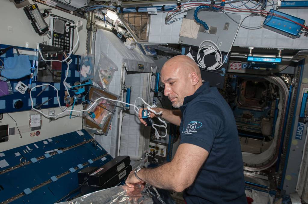 European Space Agency astronaut Luca Parmitano