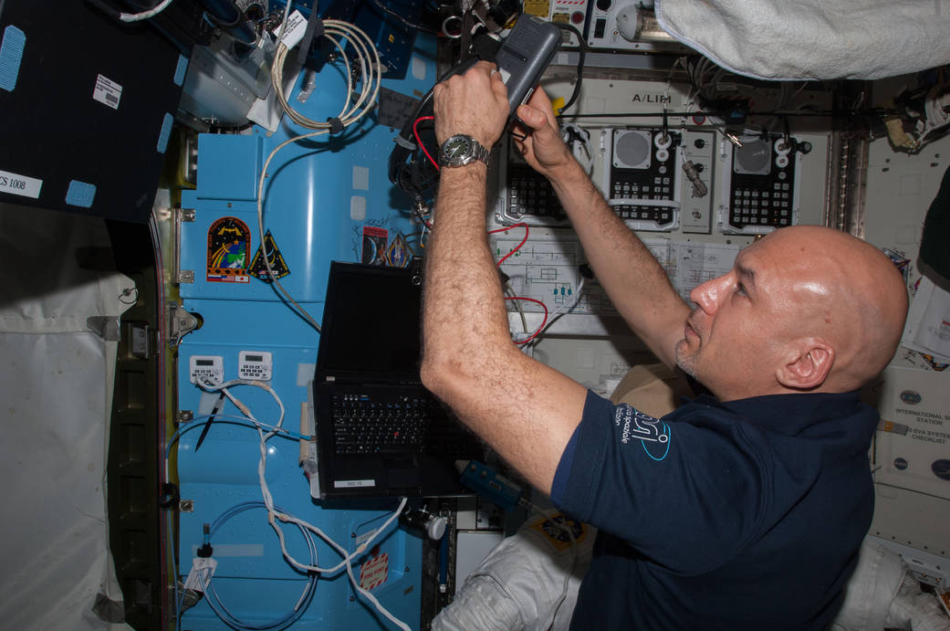 European Space Agency astronaut Luca Parmitano