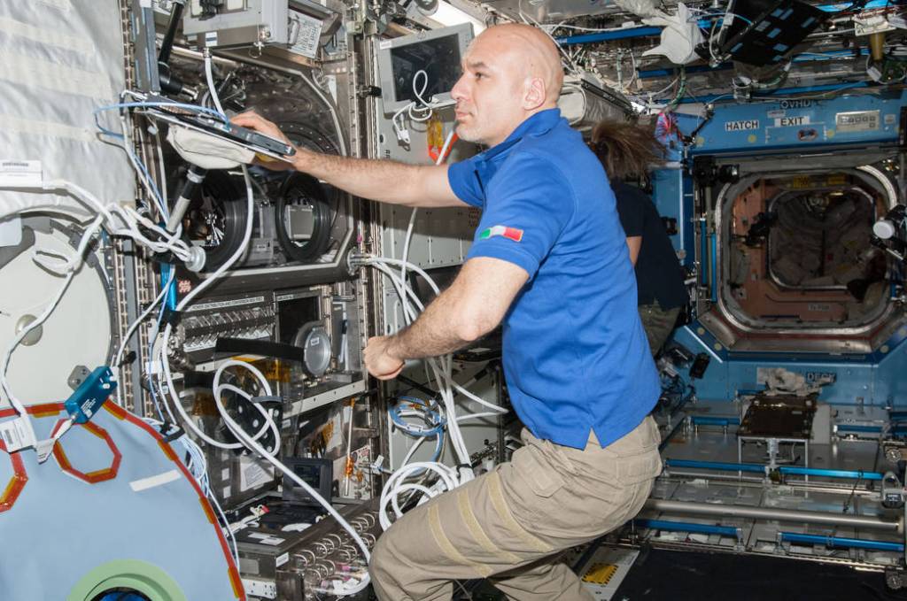 European Space Agency astronaut Luca Parmitano