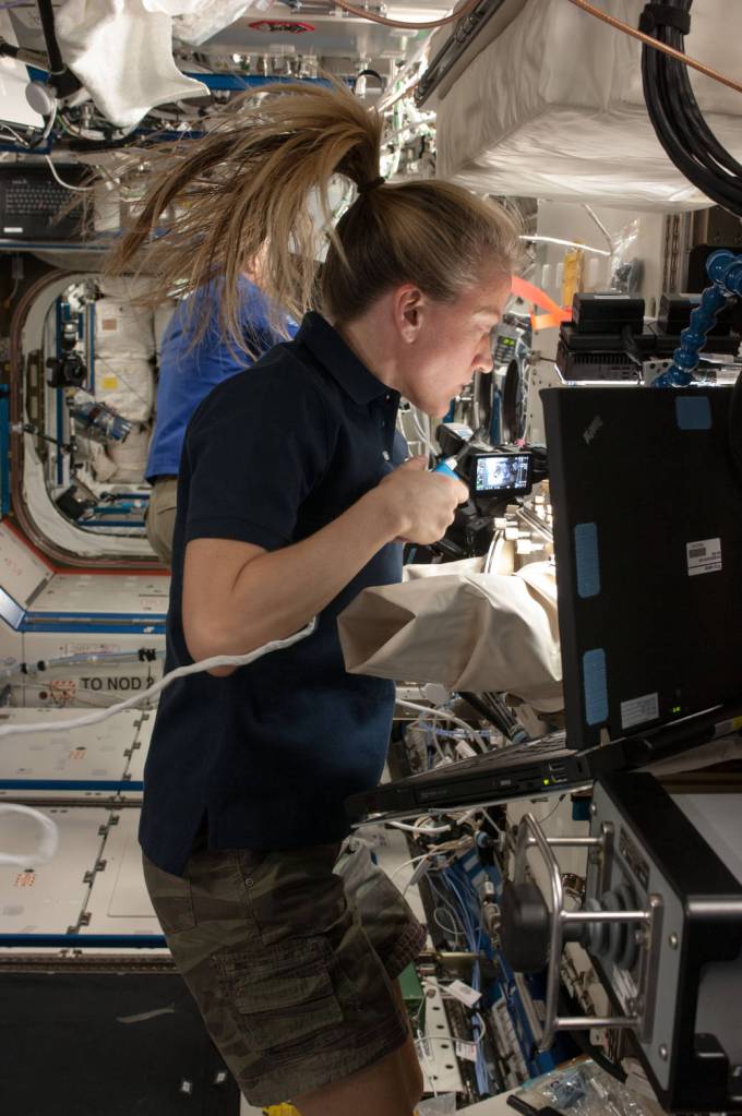 Astronaut Karen Nyberg With ACE