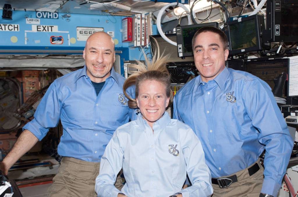 Expedition 36 flight engineers