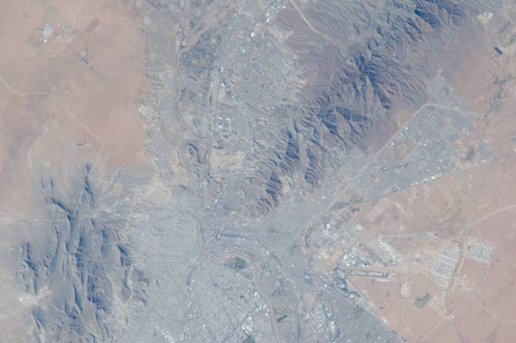 Parts of Texas, New Mexico and Mexican Border Area