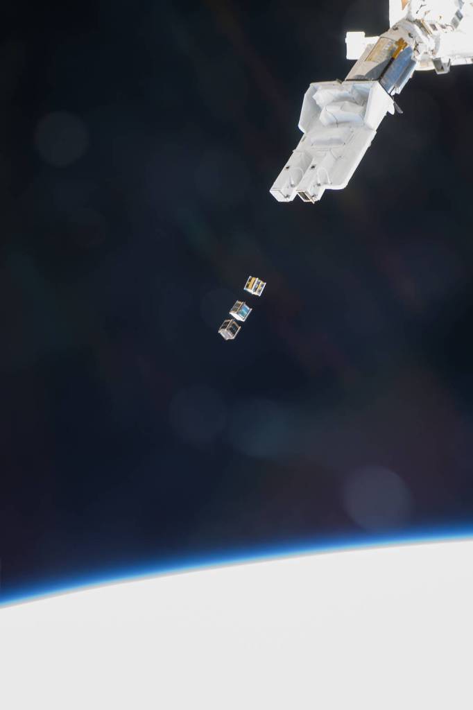 Cubesats Released From Space Station