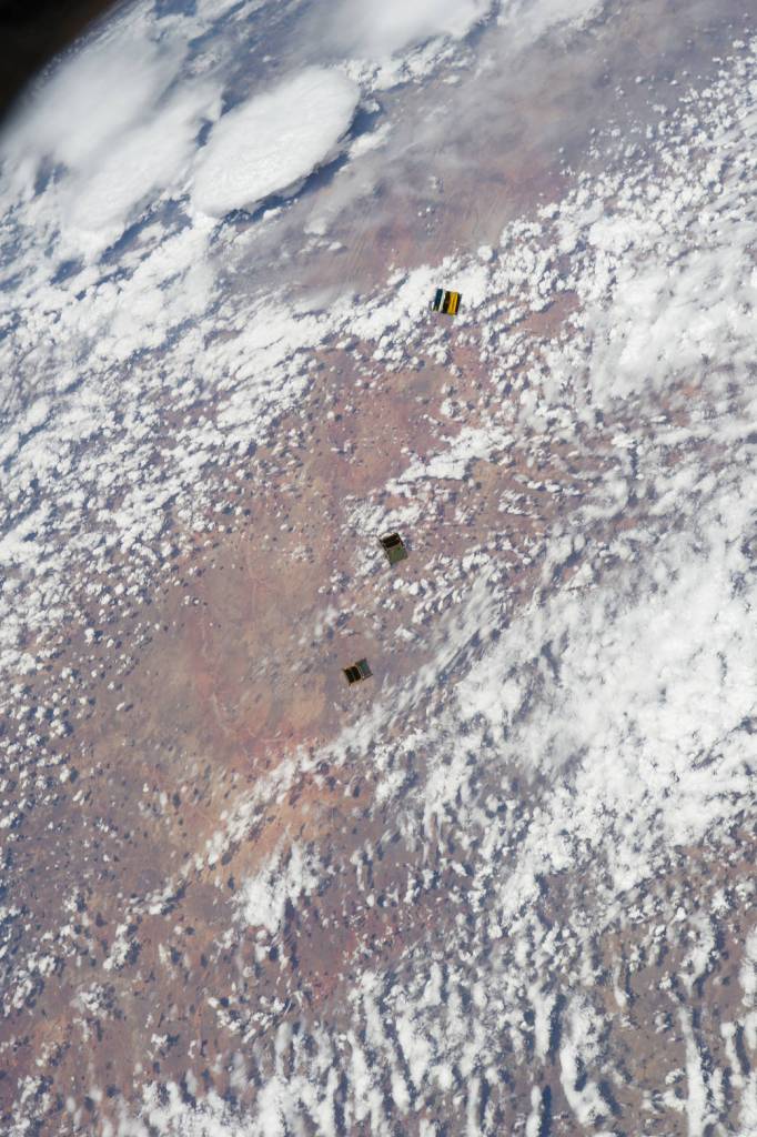 Cubesats Released From Space Station