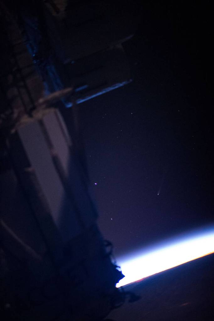 Comet ISON Spotted From Space Station