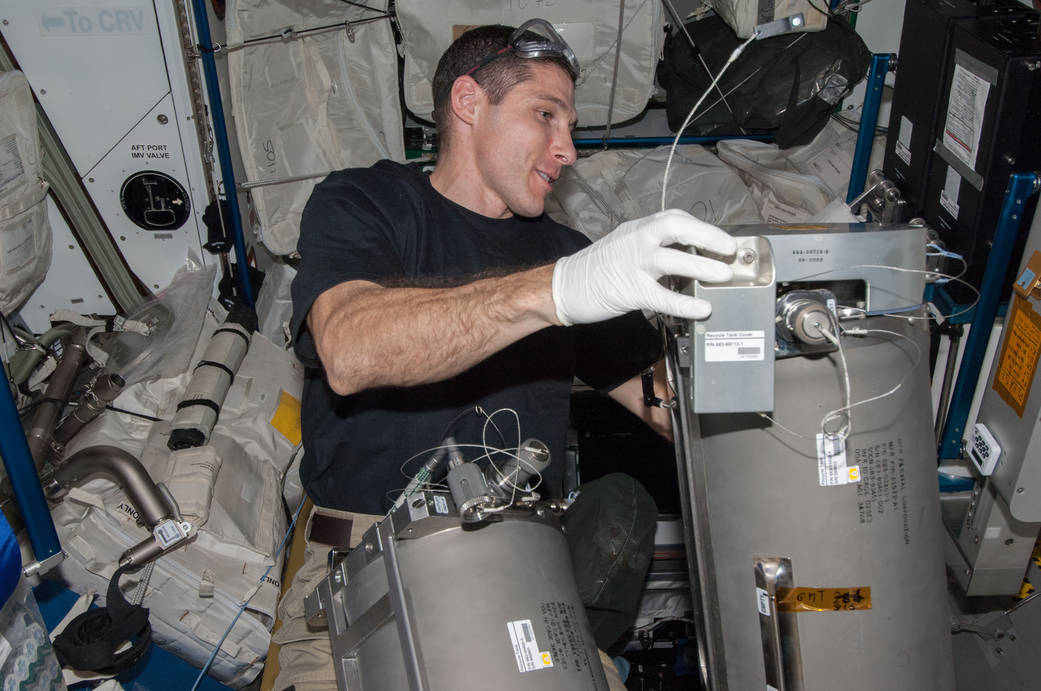 Astronaut Mike Hopkins