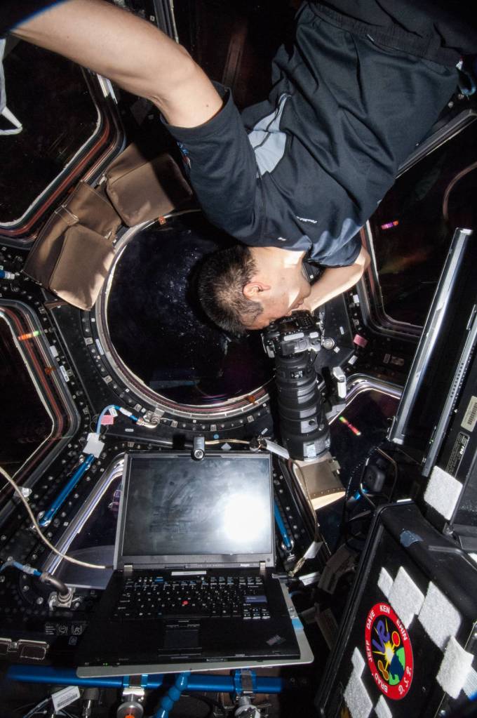 Koichi Wakata Photographs the Earth