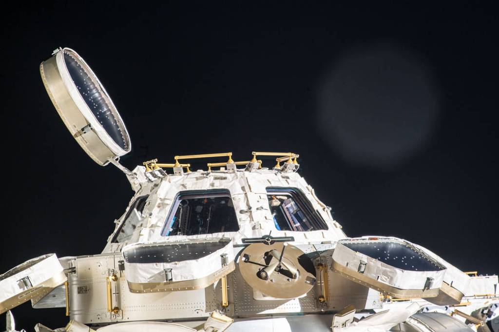 A Close-up View of the Cupola