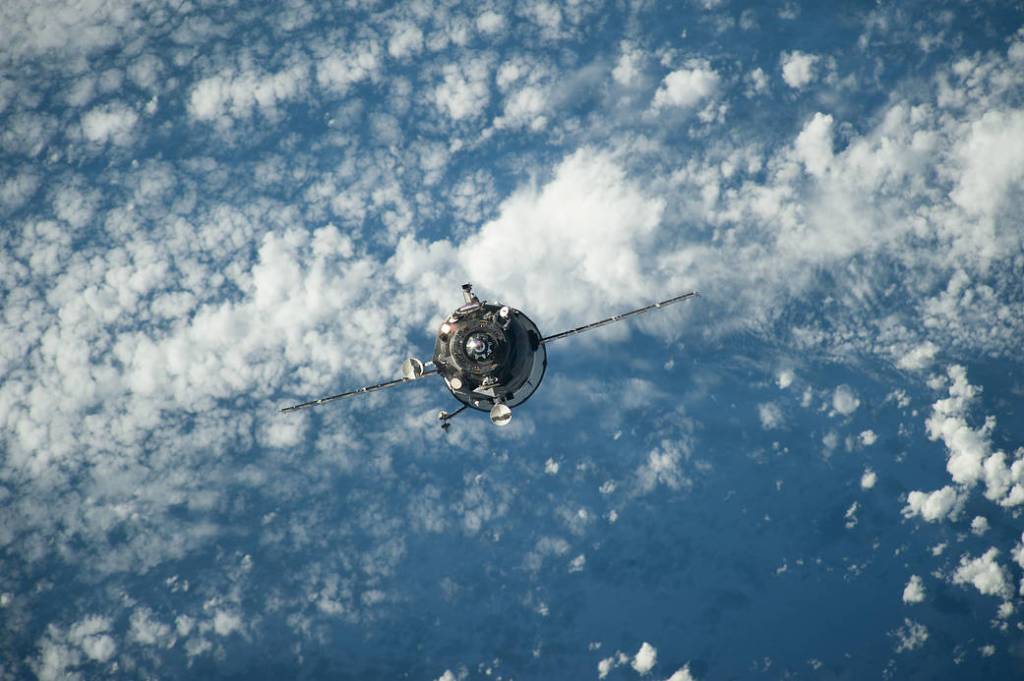 Russian Cargo Craft Approaches Station