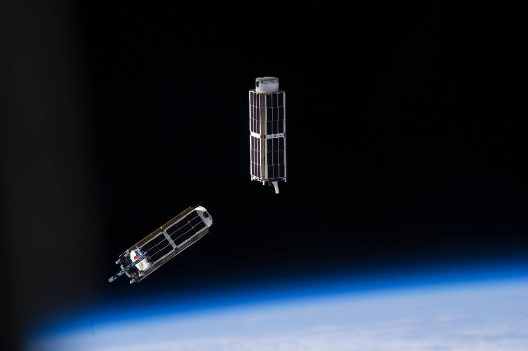 NanoRacks CubeSats Deployed From Space Station