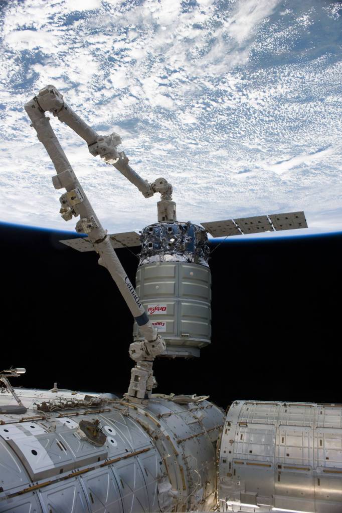 Canadarm2 Unberths Cygnus From Space Station