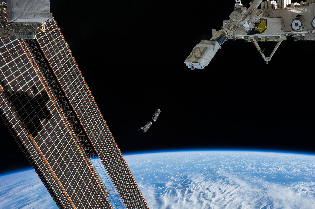 NanoRacks CubeSats are Deployed