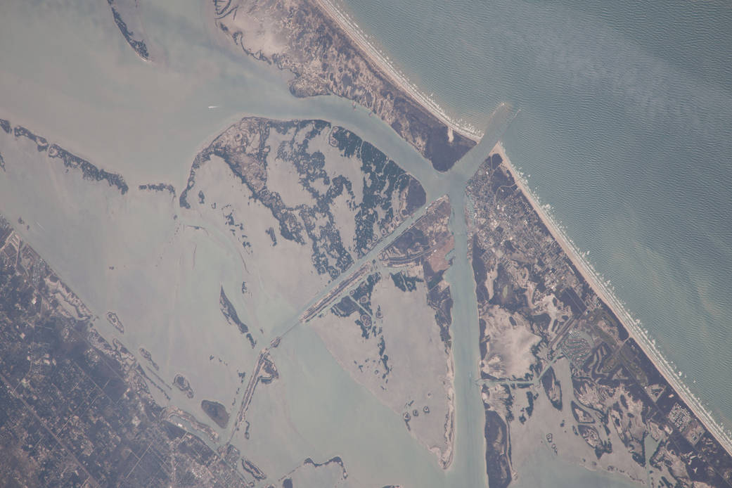 Intracoastal Waterway in Southern Texas