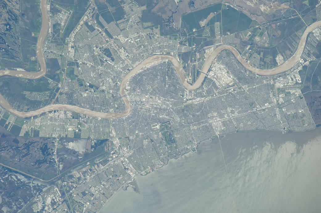 Mississippi River and New Orleans