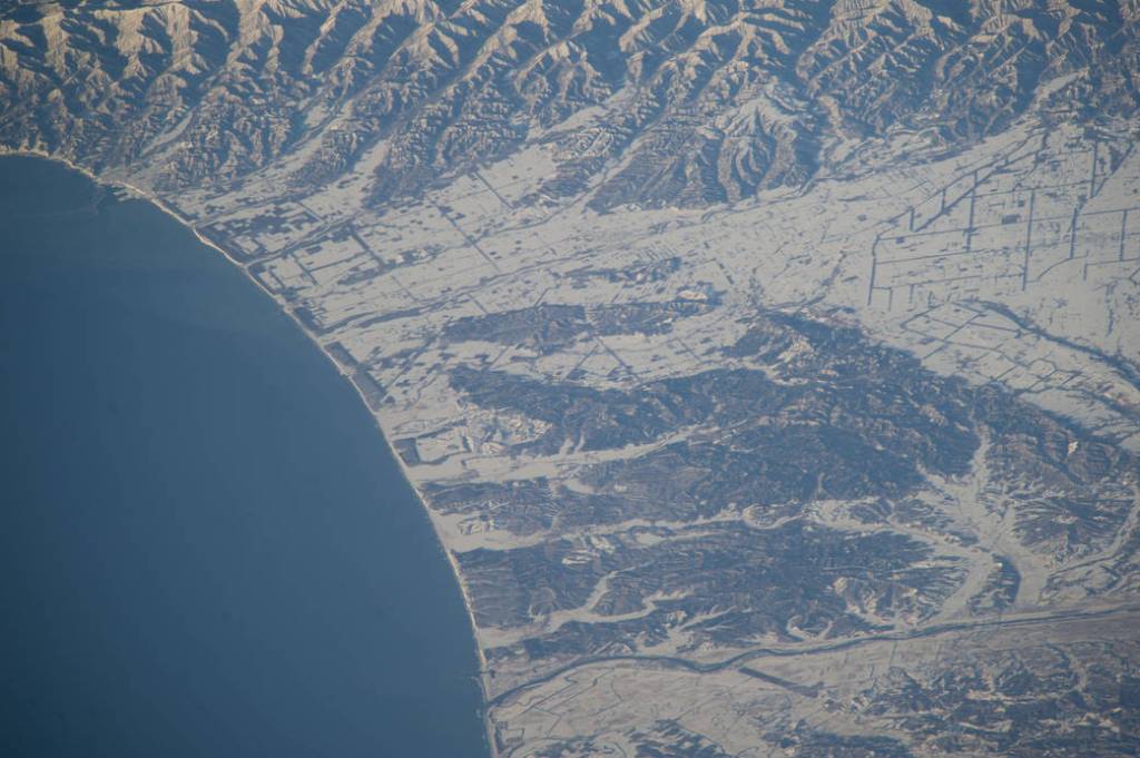 Snow on Northern Japan
