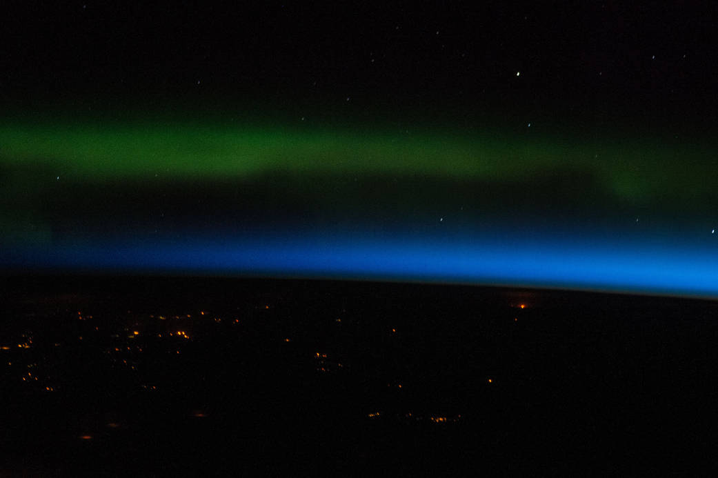 Aurora Borealis From Station