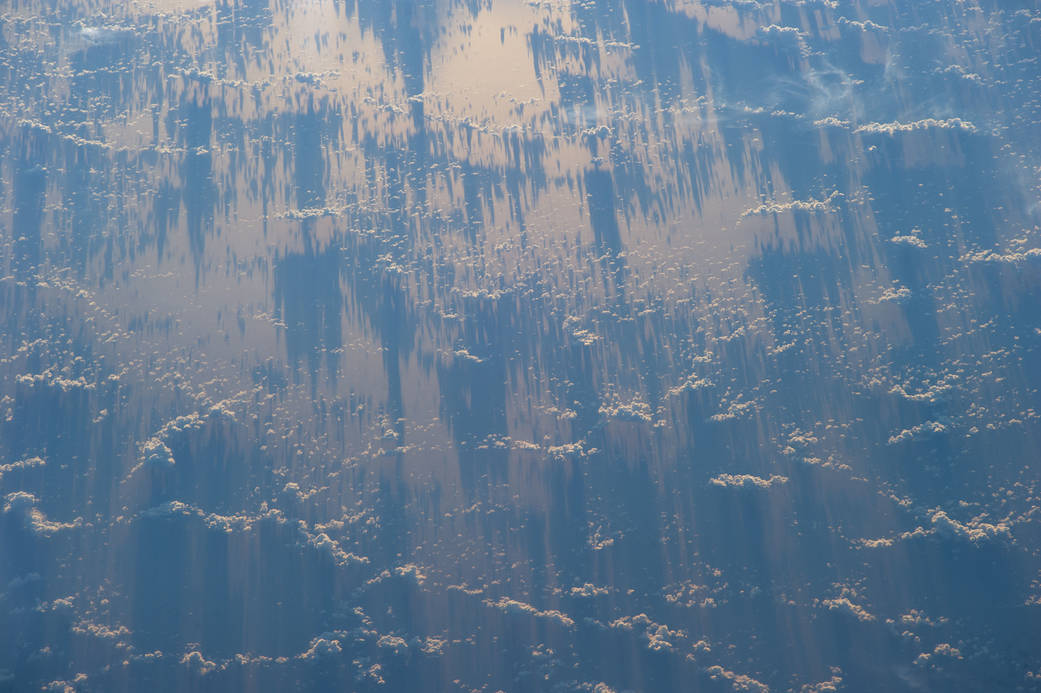 Clouds over the South Pacific