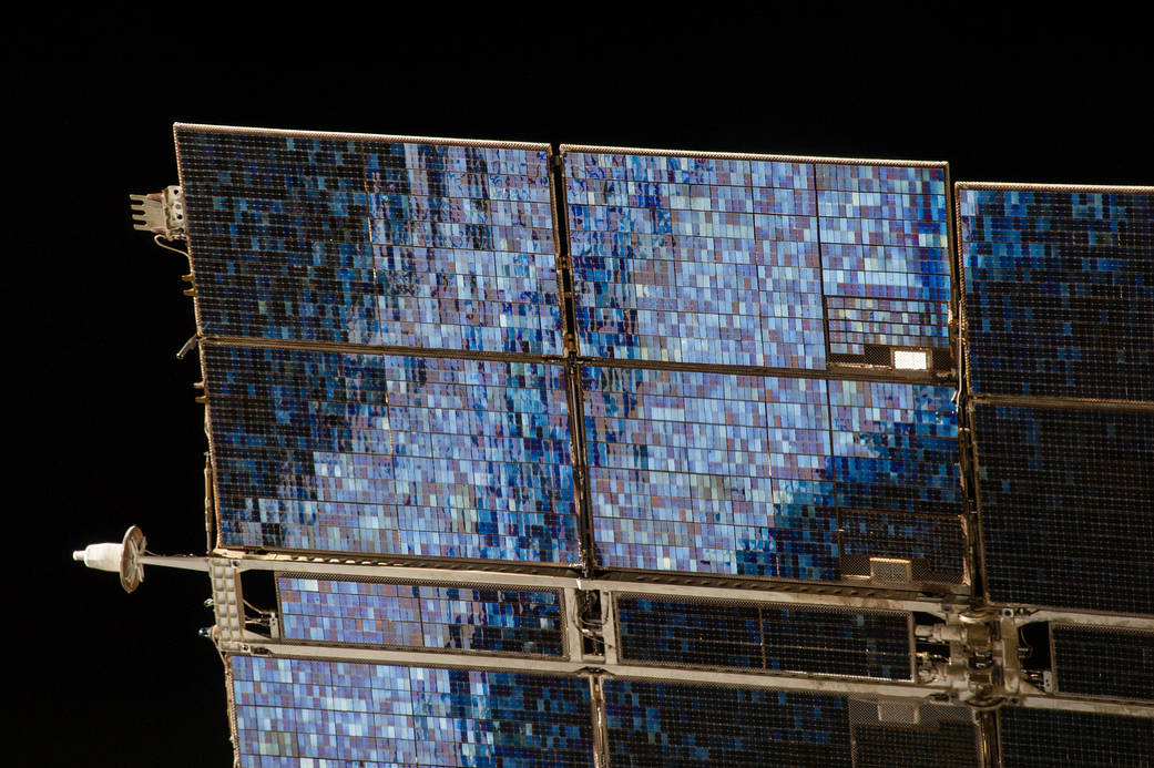 Solar Array Panels on the Zarya