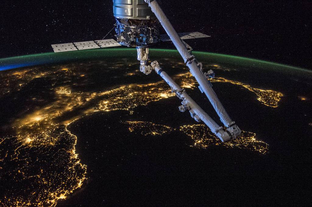 Cygnus and Europe at Night