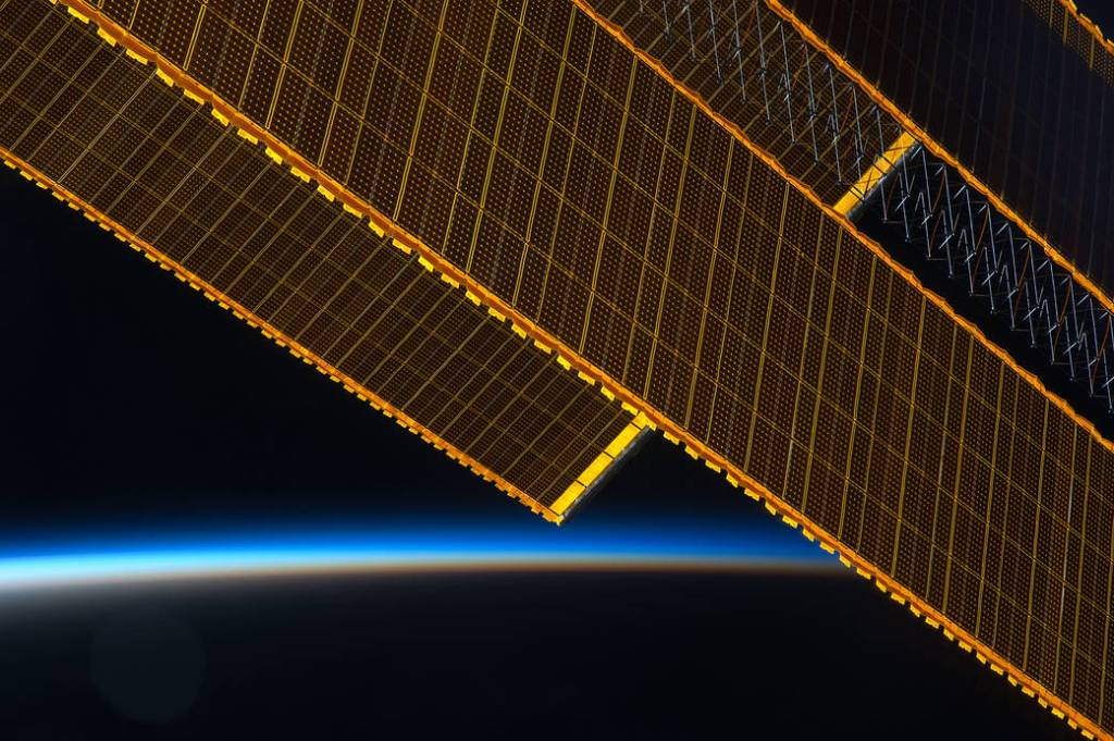 Space Station Solar Arrays