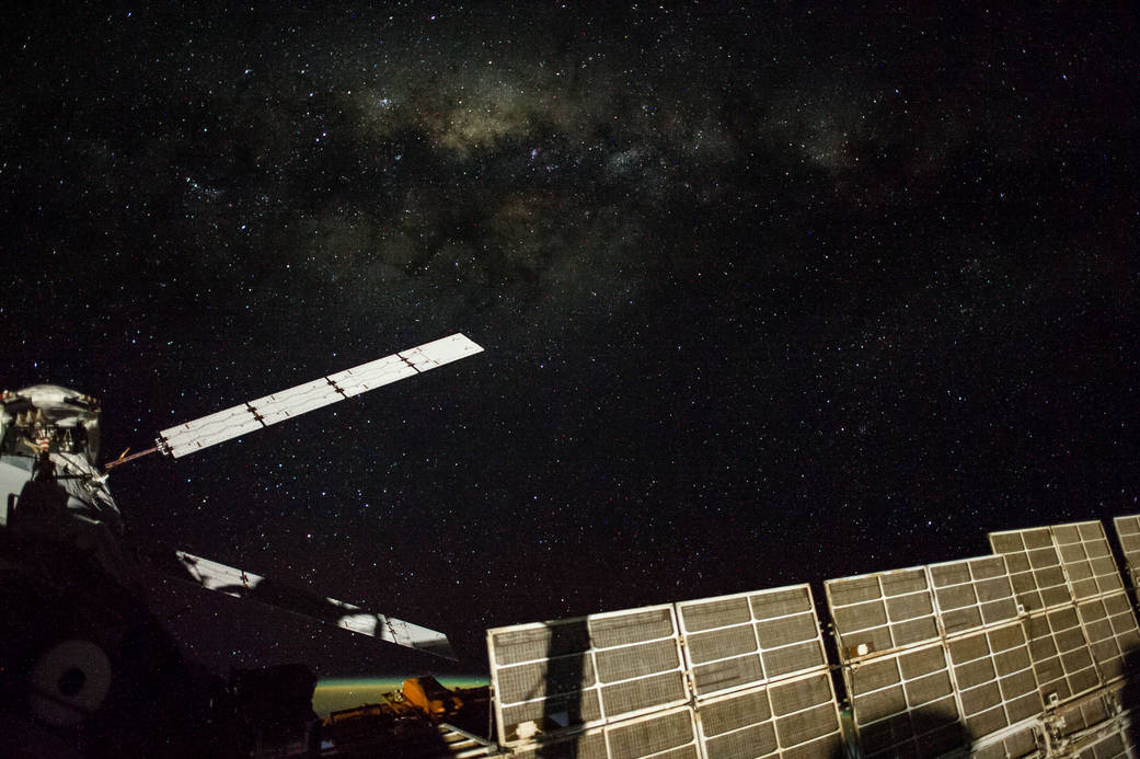 Starry Sky from the Space Station