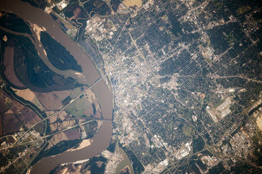 Memphis From Space