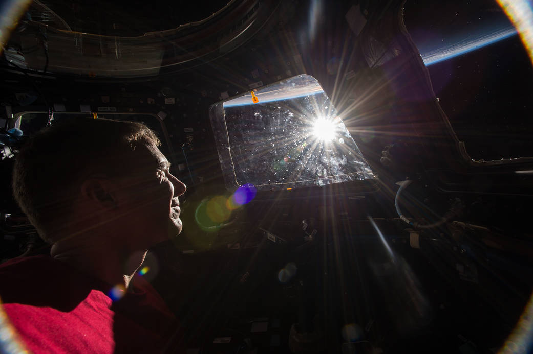 NASA Astronaut Terry Virts in the International Space Station