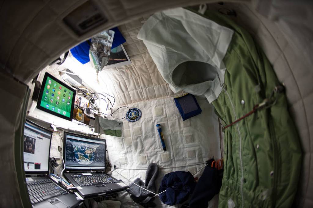 Scott Kelly’s Living Quarters