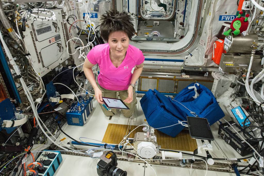 European Space Agency Astronaut Samantha Cristoforetti