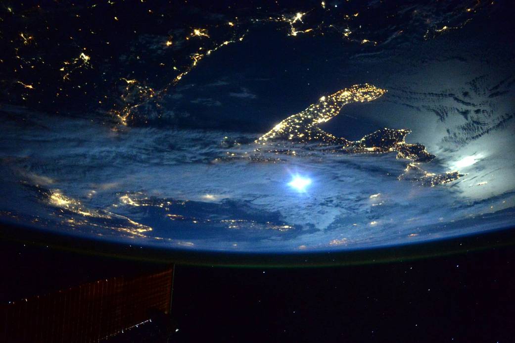 Day 180. Moonlight over Italy. #BuonaNotte