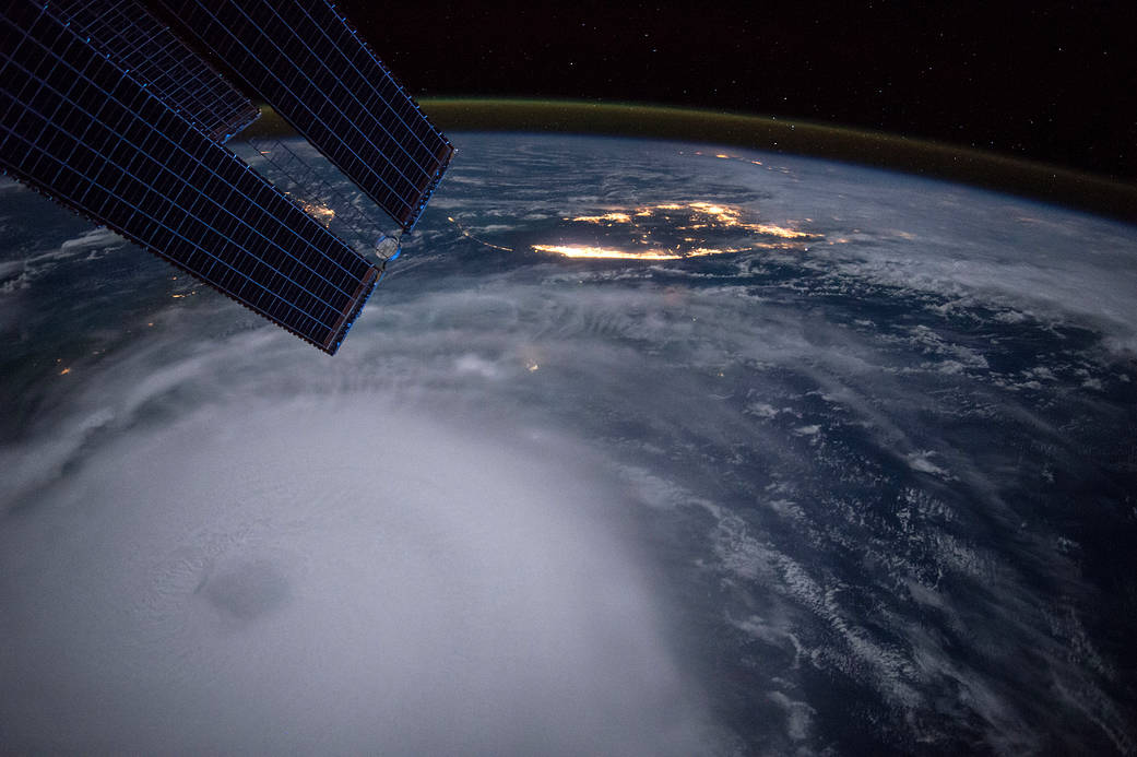 Hurricane Joaquin from the International Space Station