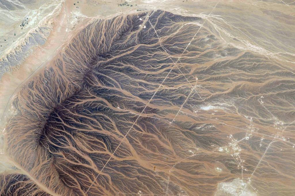 Fingerprints of Water on the Sand