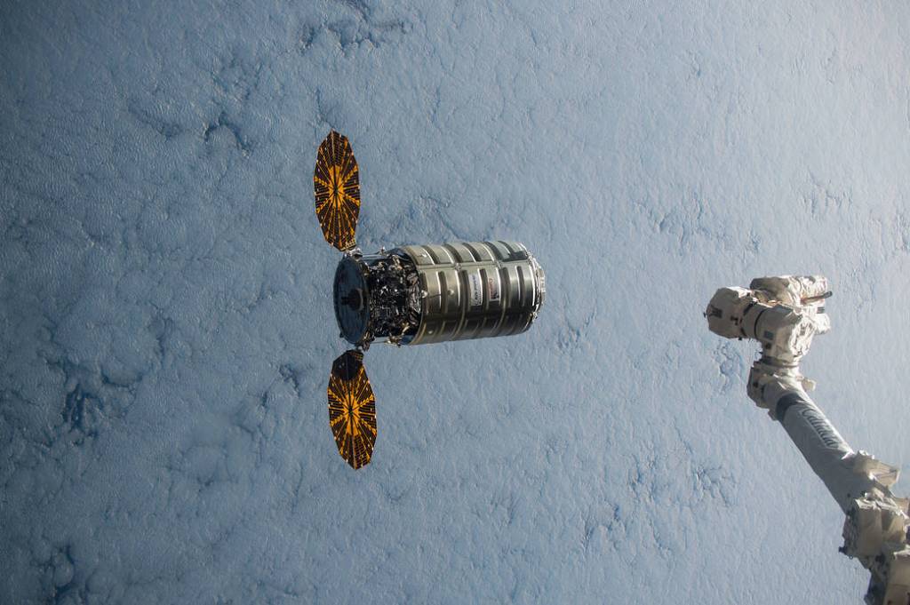 Orbital ATK’s Cygnus Approaches the International Space Station