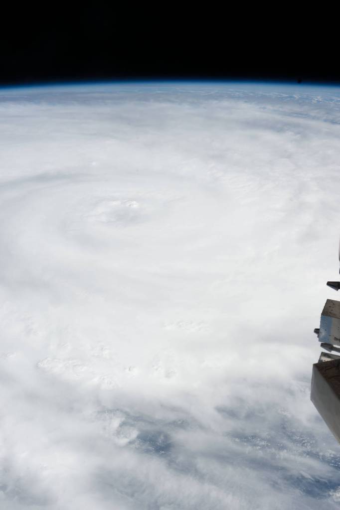 Cyclone Donna Photographed Just East of Australia