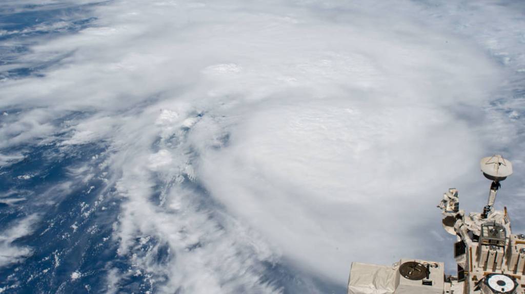 Cyclone Donna Photographed Just East of Australia