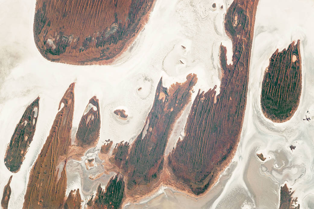 Lake Hazlett and Lake willis, Australia