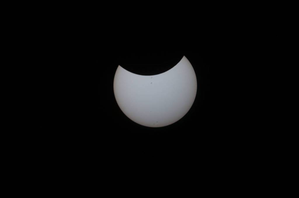 The Eclipse 2017 from Space