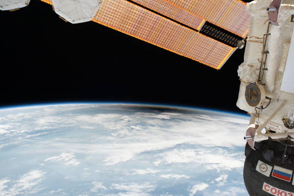 The Eclipse 2017 Umbra Viewed from Space
