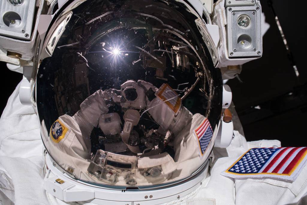 Astronaut Ricky Arnold’s Out of this World “Space-Selfie”