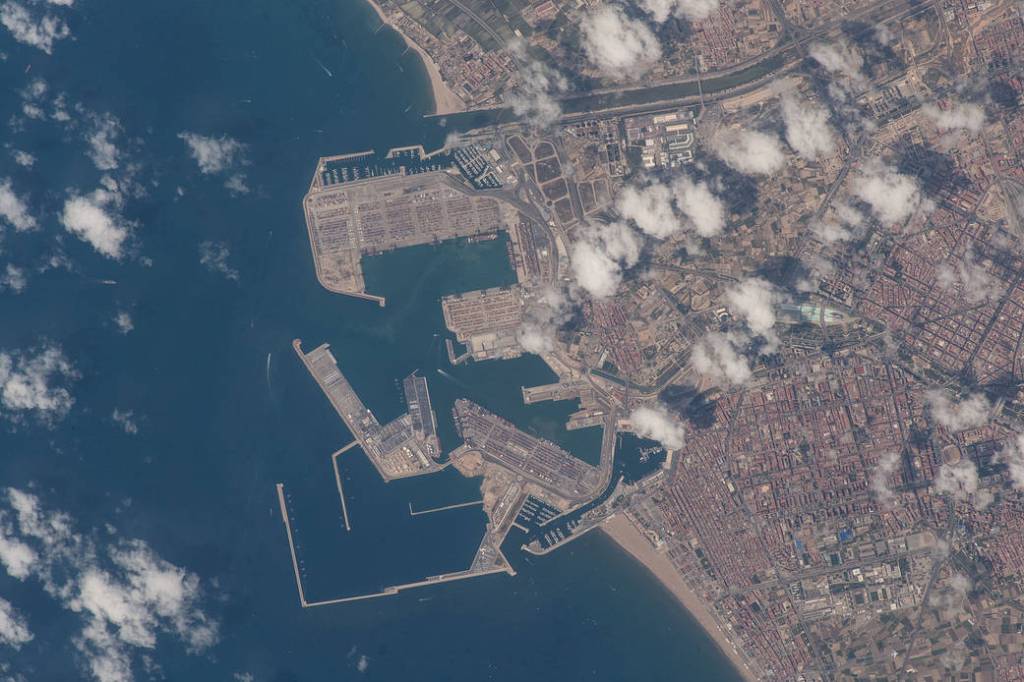 Port de Valencia in Spain