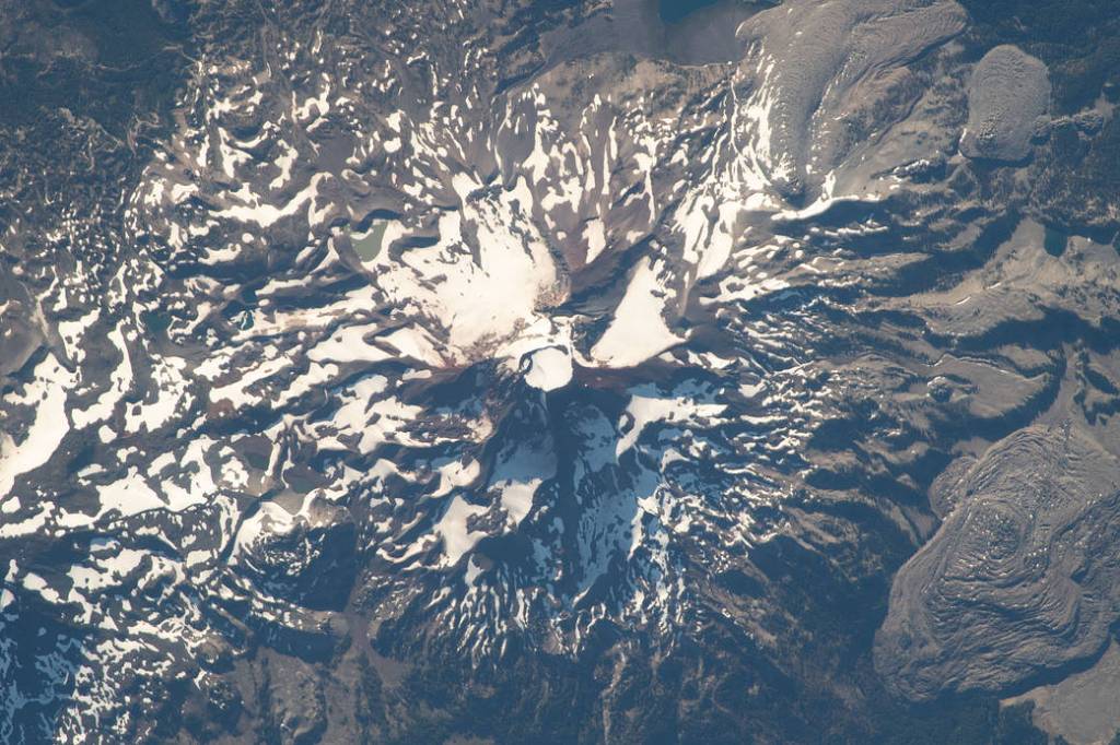 South Sister is the tallest of three volcanic peaks known as the Three Sisters