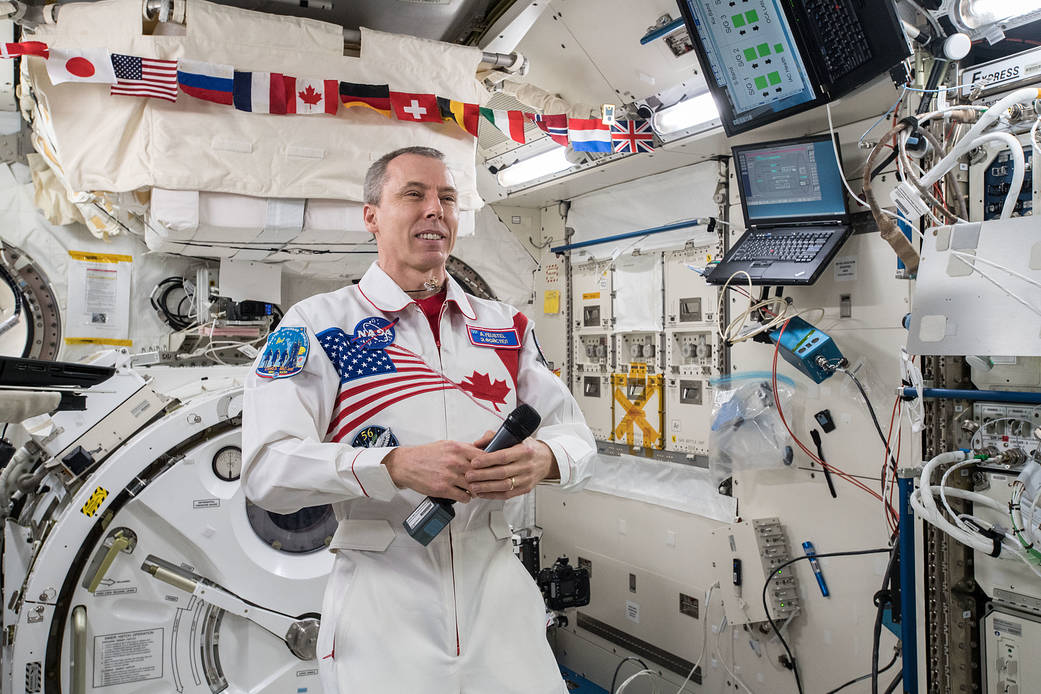 Expedition 56 Commander Drew Feustel