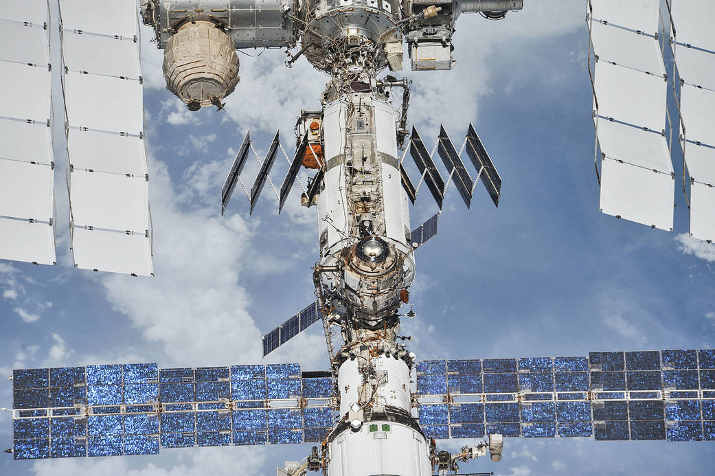 The International Space Station as of Oct. 4, 2018